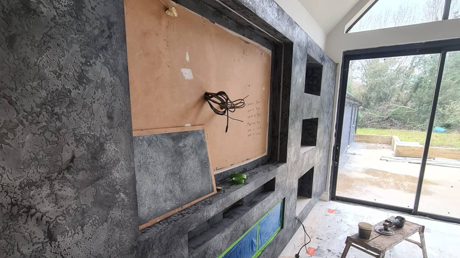 JDK Plastering - Professional work showcase featuring external wall insulation and rendering projects